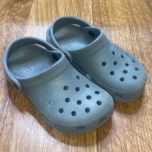 CROCS Gray Shoes Size 10